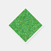 クリスマスグリーン スタンダードカクテルナプキン (角)