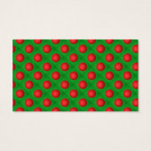 クリスマスグリーン&レッドボーブルギフトラベル (裏面)