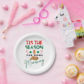 クリスマスグルメはムンチする季節だ ペーパープレート (パーティー)