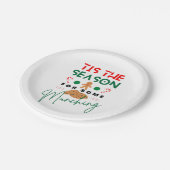 クリスマスグルメはムンチする季節だ ペーパープレート (アングル)