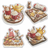 クリスマスグルメドリンクベーキング シール (正面)