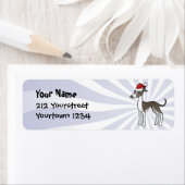 クリスマスグレイハウンドイタリアンン ラベル (インサイチュ)