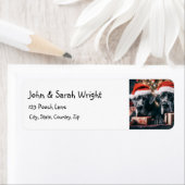 クリスマスグレート・ダン・ドッグ ラベル (インサイチュ)