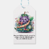 クリスマスグレープツリー ギフトタグ (裏面)