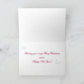 クリスマスグローのホリデーカード – クリスマス (内部)