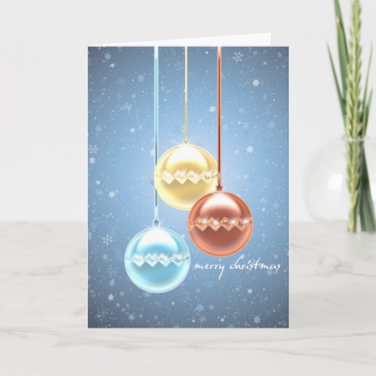 クリスマスグロー シーズンカード (正面)