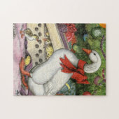 クリスマスグース ジグソーパズル (横)