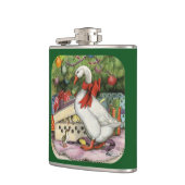 クリスマスグース フラスク (左)