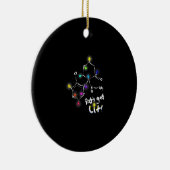 クリスマスケタミンでパーティーを始めよう セラミックオーナメント (右)