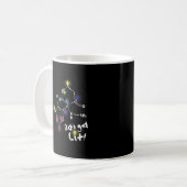 クリスマスケタミンLet's Get Lit コーヒーマグカップ (正面左)