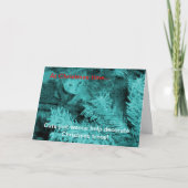 クリスマスケットのグリーティングカード シーズンカード (正面)