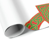 クリスマスケルト結び目模様包装紙 ラッピングペーパー (ロールコーナー)