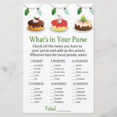 クリスマスケーキあなたの財布ゲームの中に何が (正面)