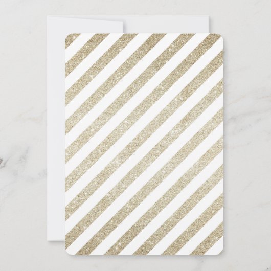 クリスマスケーキの家の飾り付けパーティー招待状 招待状 (裏面)