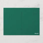 クリスマスケーキみたいでかわいいお菓子 ポストカード (裏面)