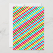 クリスマスケーキデコレーション パーティー招待状 招待状 (裏面)