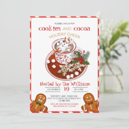 クリスマスケーキデコレーション パーティー 招待状