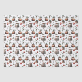 クリスマスケーキパターン 薄葉紙