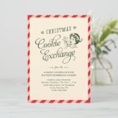 クリスマスケーキ交換パーティーの招待状 招待状 (スタンド正面)