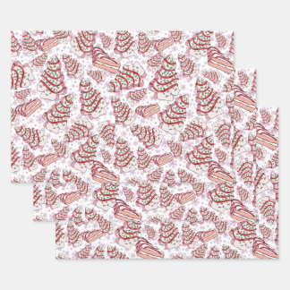 クリスマスケーキ紙 ラッピングペーパーシート