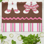 クリスマスケーキ キッチンタオル (折り畳み)