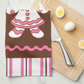 クリスマスケーキ キッチンタオル (四つ折り)