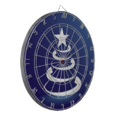 クリスマスケーキ ダーツボード (正面左)