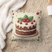 クリスマスケークピロークッション クッション (ブランケット)