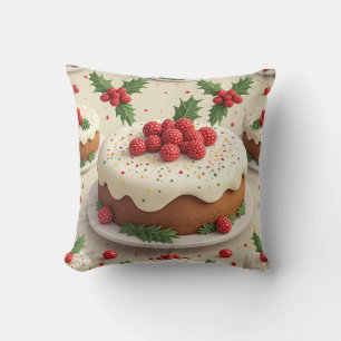 クリスマスケークピロークッション クッション