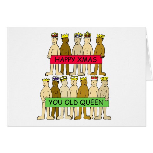 クリスマスゲイクイーンズユーモア (正面横)