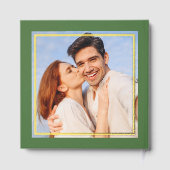 クリスマスゲストブックウォーターカラーツリー ゲストブック (裏面)