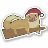 クリスマスゲッコ シール (正面)