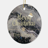 クリスマスゲード セラミックオーナメント (左)