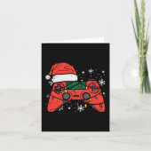 クリスマスゲーマーコントローラークリスマスボーイズキッズユースミー カード (正面)
