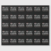 クリスマスゲーマー遊でビデオゲームをする可能性が最も高い ラッピングペーパー (フラット)