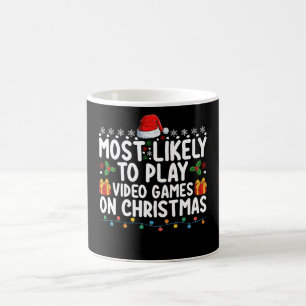 クリスマスゲーミ遊ンでビデオゲームをする可能性が最も高い コーヒーマグカップ
