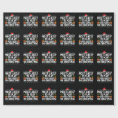 クリスマスゲーミ遊ンでビデオゲームをする可能性が最も高い ラッピングペーパー (フラット)