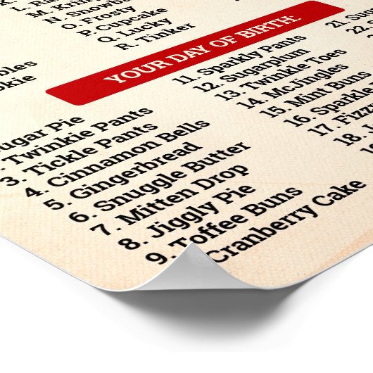 クリスマスゲームサインとは小妖精や小人 ポスター (角)