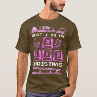 クリスマスゲームピザワ遊インで私が行うこと Tシャツ