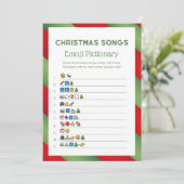 クリスマスゲーム – 編集不可 –  招待状 (スタンド正面)