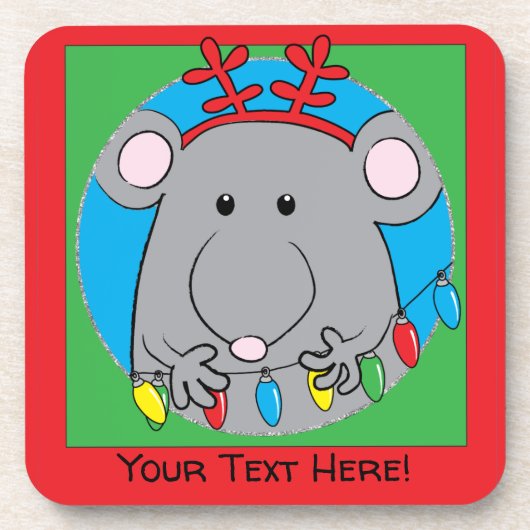 クリスマスコアスターズハッピークリスマスマウス コースター (正面)