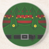 クリスマスコアスターフェスティバル小妖精や小人飲み物用コースター コースター (正面)