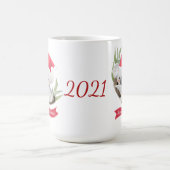 クリスマスコアラウォーターカラー  コーヒーマグカップ (中央)