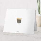 クリスマスコアラス カード (裏面)