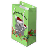 クリスマスコアラス スモールペーパーバッグ (裏面アングル)
