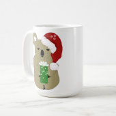 クリスマスコアラベア コーヒーマグカップ (正面左)