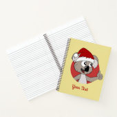 クリスマスコアラ漫画ノート ノートブック (内部)