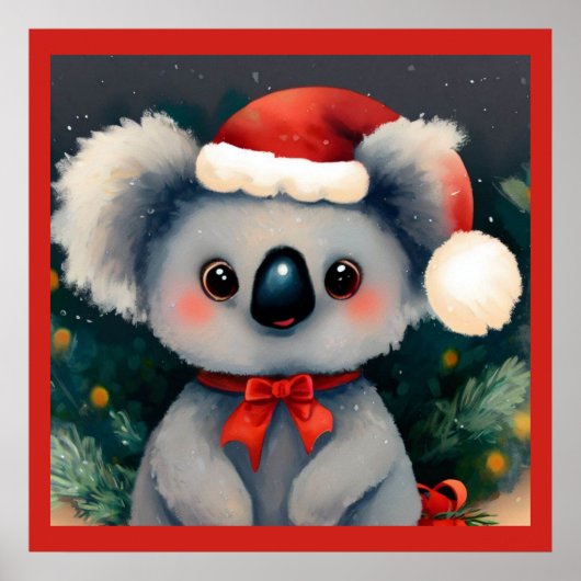 クリスマスコアラ1 ポスター (正面)