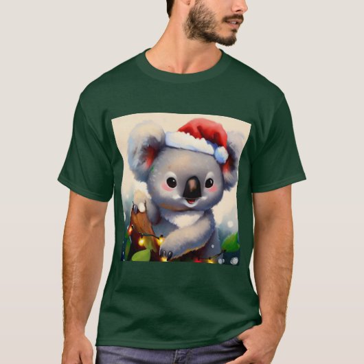 クリスマスコアラ2 Tシャツ (正面)