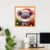 クリスマスコアラ4 ポスター (ホームオフィス)